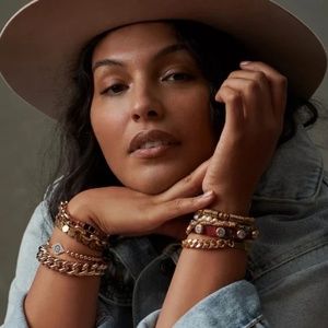NWT Anthropologie Marcela Cuff Bracelet